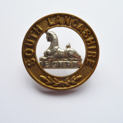 South Lancashire Genuine Helmet Plate