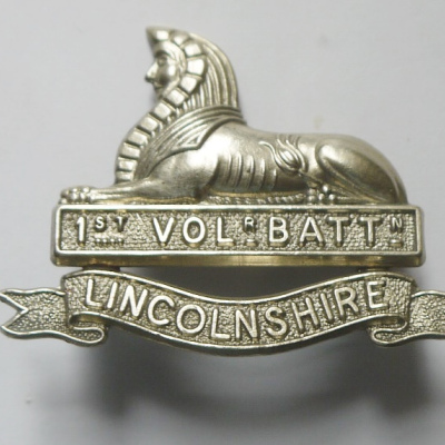 1st Volunteer Battalion Lincolnshire Regiment Cap Badge