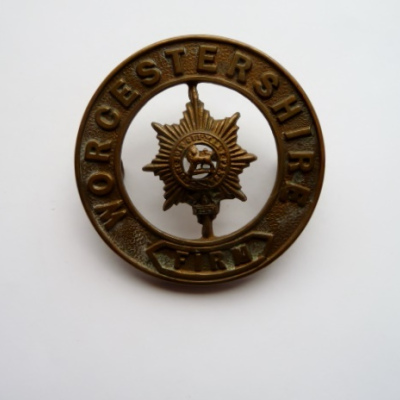 Worcestershire Genuine Helmet Plate