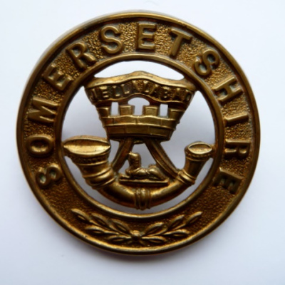 Somersetshire Genuine Helmet Plate